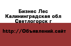 Бизнес Лес. Калининградская обл.,Светлогорск г.